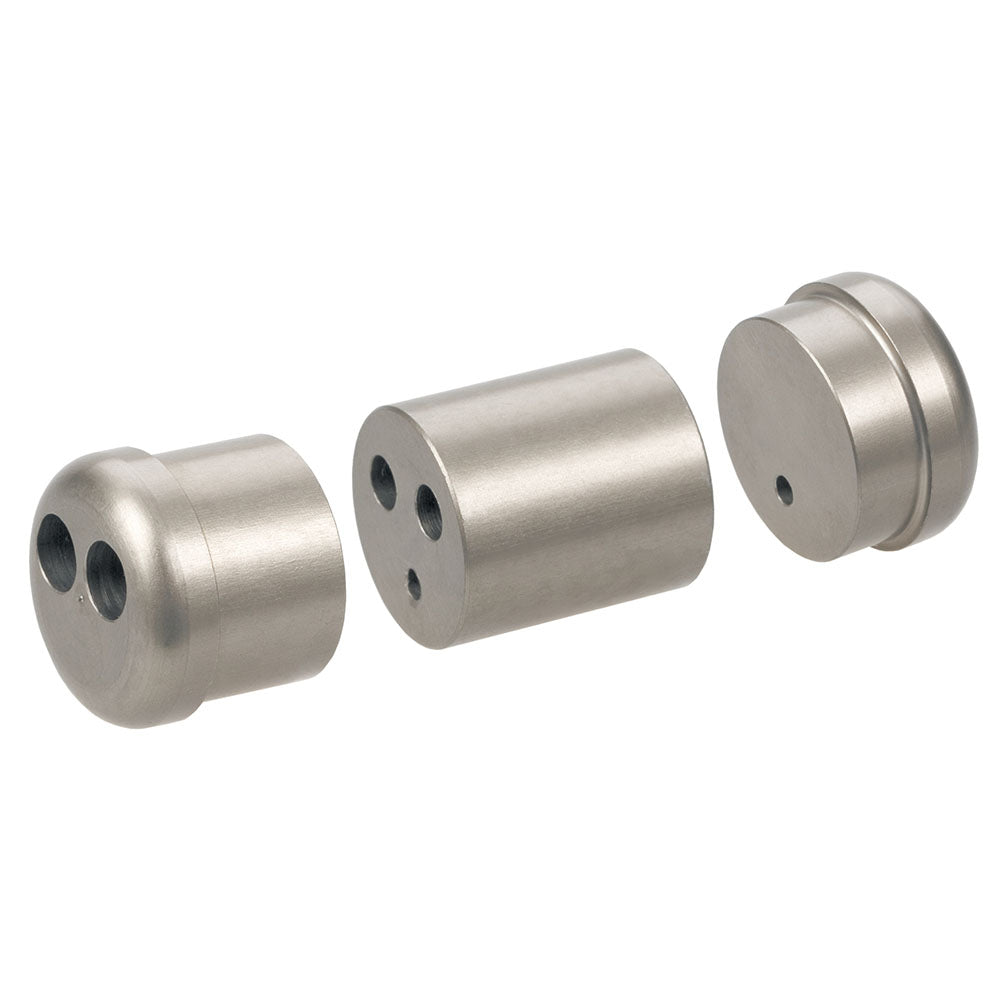 Problem Solvers Cable Doubler - Silver, Internals, One Lever for Two Brakes