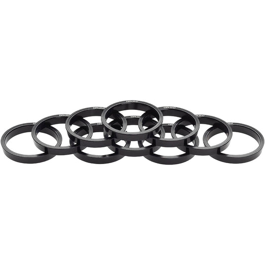 Stem to Top Cap Tapered Spacer - Black