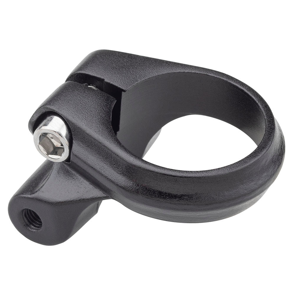 Seatpost Clamp with Rack Mounts - black